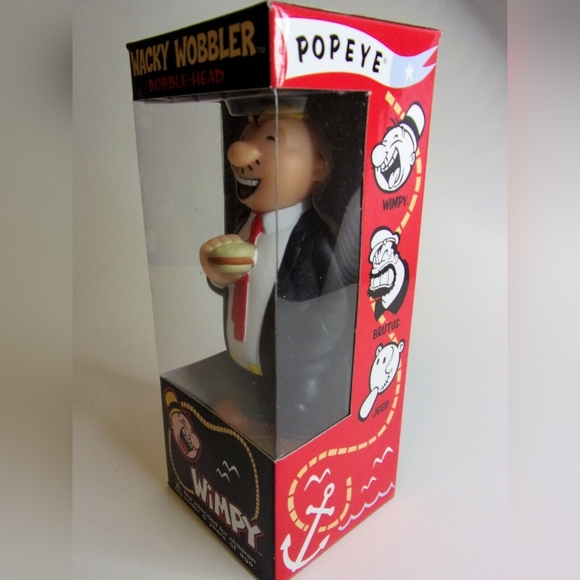 Collectible Wacky Wobbler Bobblehead by Funko WIMPY - Picture 9 of 14